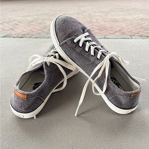 Vans Ortholite Women’s Stylish Gray Low Top Casual Canvas Sneakers Size 8